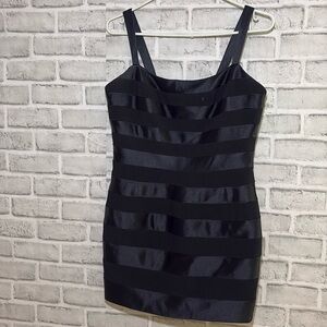 Collections little black mini dress dress, size 8 
Two tone black